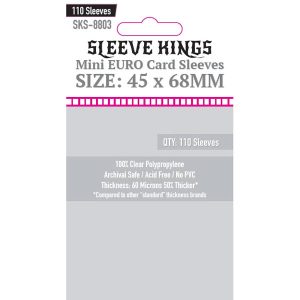 SKS-8803 Sleeve Kings Card Sleeves 45x68mm