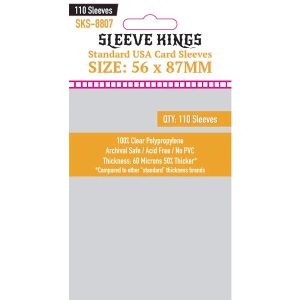 SKS-8807 Sleeve Kings Card Sleeves 56x87mm