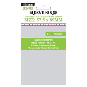 SKS-8808 Sleeve Kings Card Sleeves 57.5x89mm