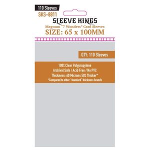 SKS-8811 Sleeve Kings Card Sleeves 65x100mm