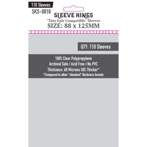 SKS-8818 Sleeve Kings Card Sleeves 88x125mm