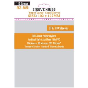 SKS-8820 Sleeve Kings Card Sleeves 102x127mm