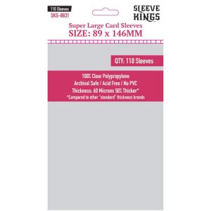 SKS-8831 Sleeve Kings Card Sleeves 89x146mm
