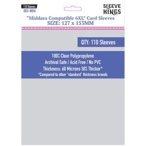SKS-8836 Sleeve Kings Card Sleeves 120x210mm