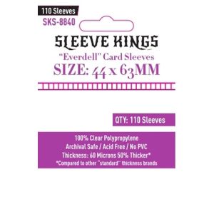 SKS-8840 Sleeve Kings Card Sleeves 44x63mm